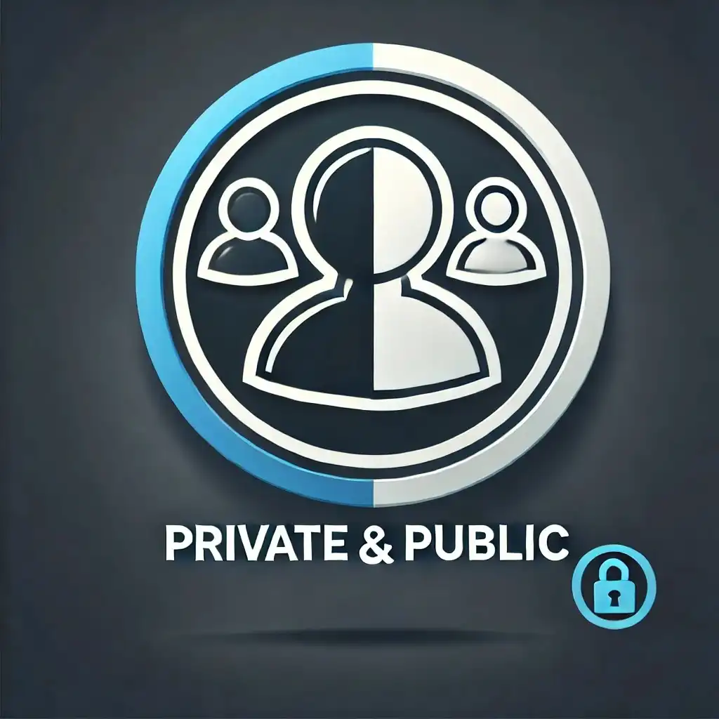 Private and Public Groups